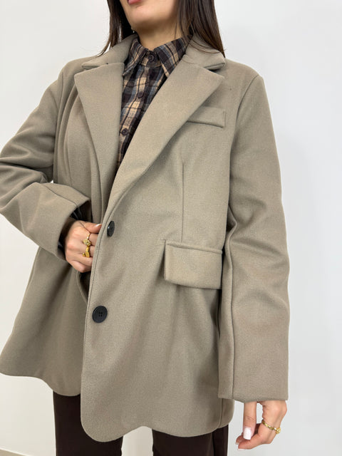 CAPPOTTO MILAN FANGO