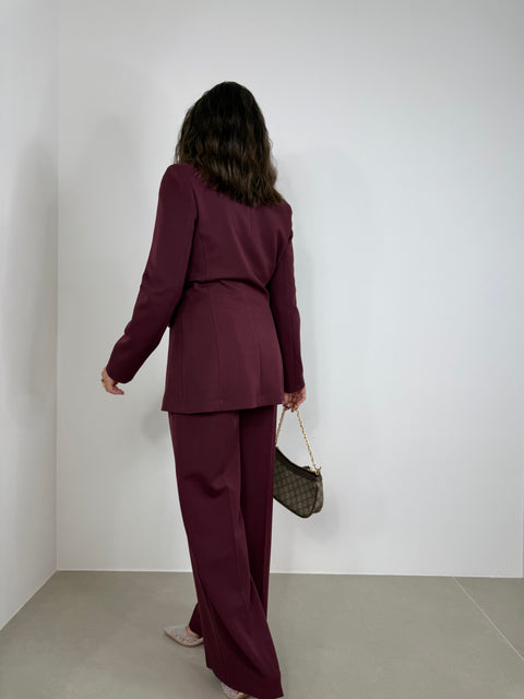 BLAZER GRACE BORDEAUX
