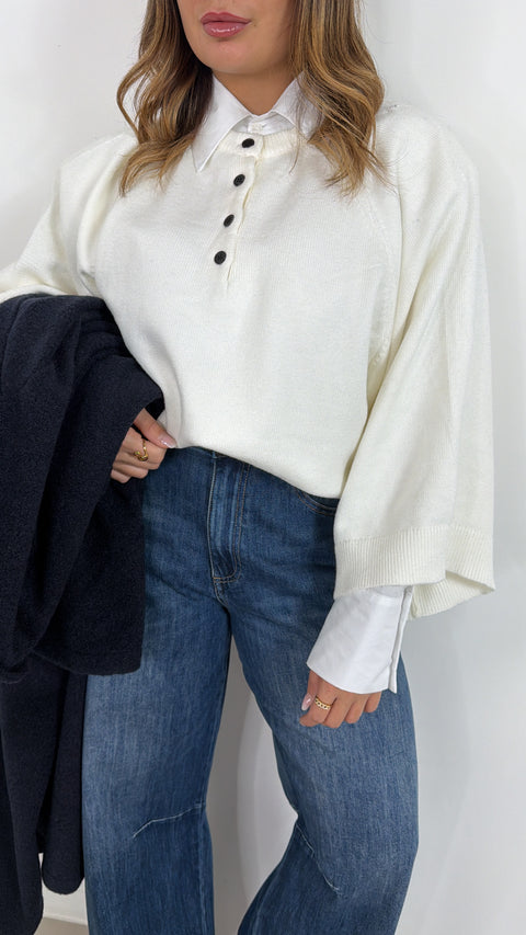 PULLOVER ADELE BIANCO