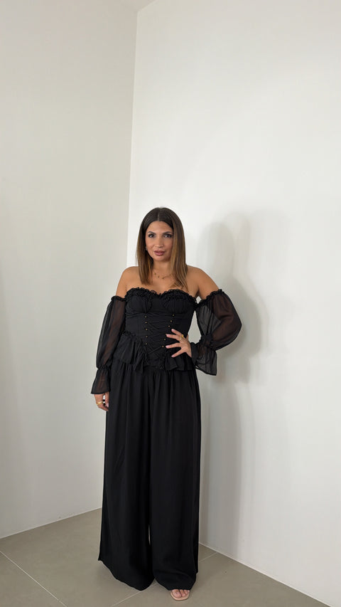 PANTALONE EXTRALEGGERO NERO