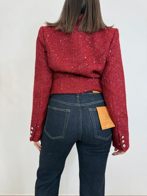 JEANS GAMBA DRITTA CURVY