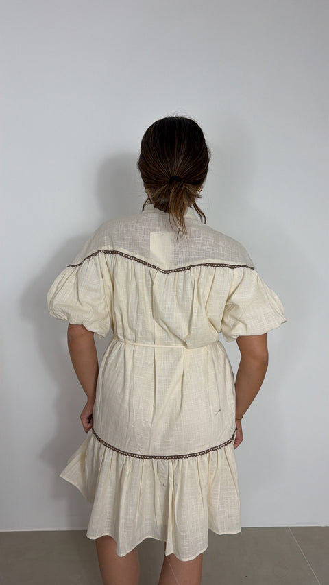 DRESS NARA BEIGE