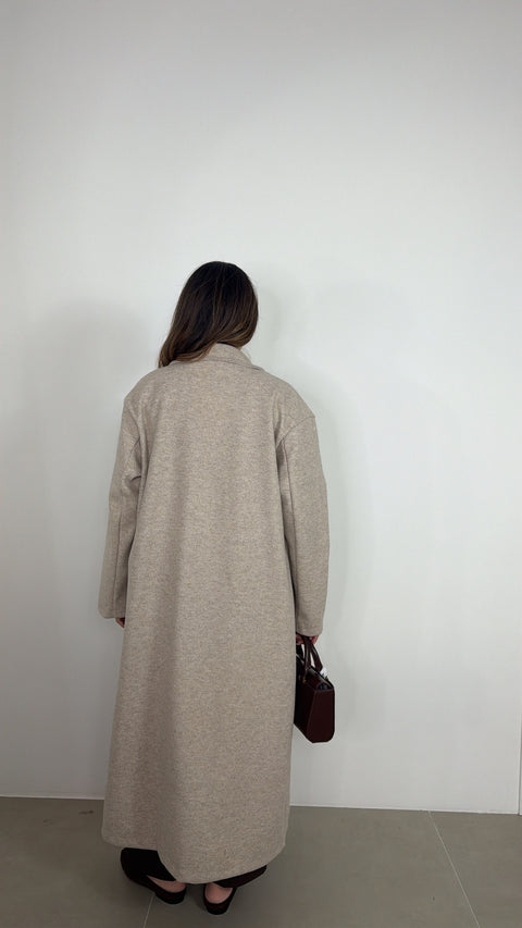 CAPPOTTO LUNGO GRETA BEIGE
