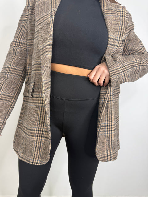 LEGGINGS TERMICO NERO 3358