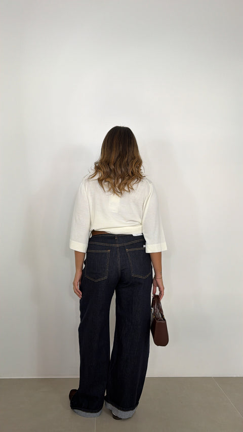 JEANS BALLOON CON CINTURA 32883