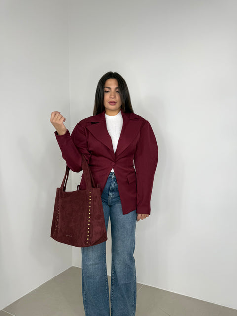 BLAZER SOFIA BORDEAUX