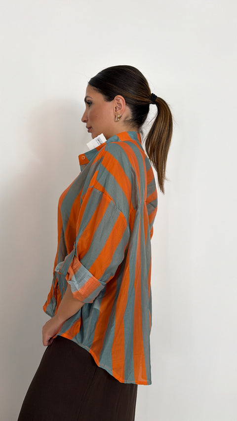 CAMICIA ASIA ARANCIO