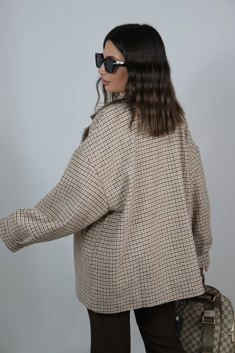 CAPPOTTO BRENDA OVERSIZE BEIGE