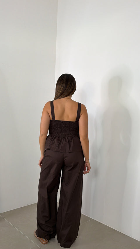 SET LENA MARRONE
