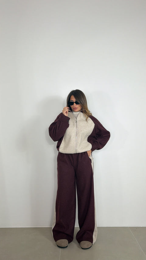 SET CLORINDA BORDEAUX