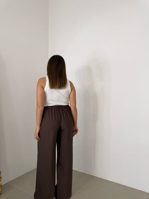 PANTALONE ILE MARRONE
