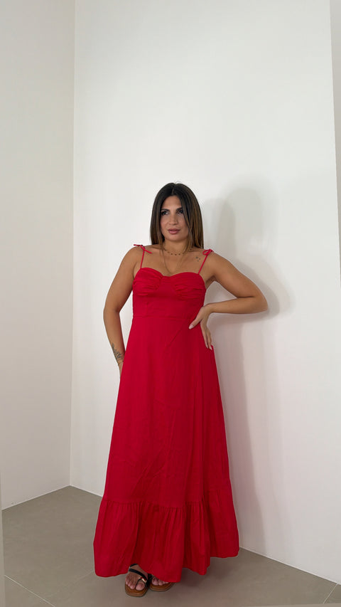 DRESS LULU ROSSO