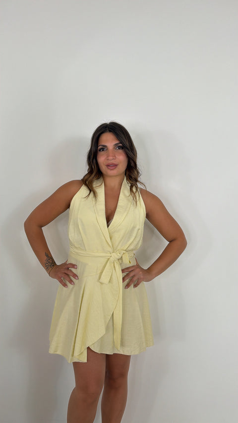 DRESS BELLA GIALLO