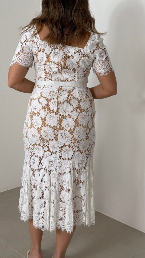 DRESS CLORINDA BIANCO